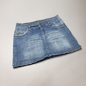 Hydraulic jean mini skirt juniors size 11/12